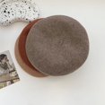 thumbnail image 4 of LinYooLi Breda Hat Female British Retro Autumn And Winter Day Is Wool Painter Hat Ladies Beilei Hat Versatile Korean Version, 4 of 9