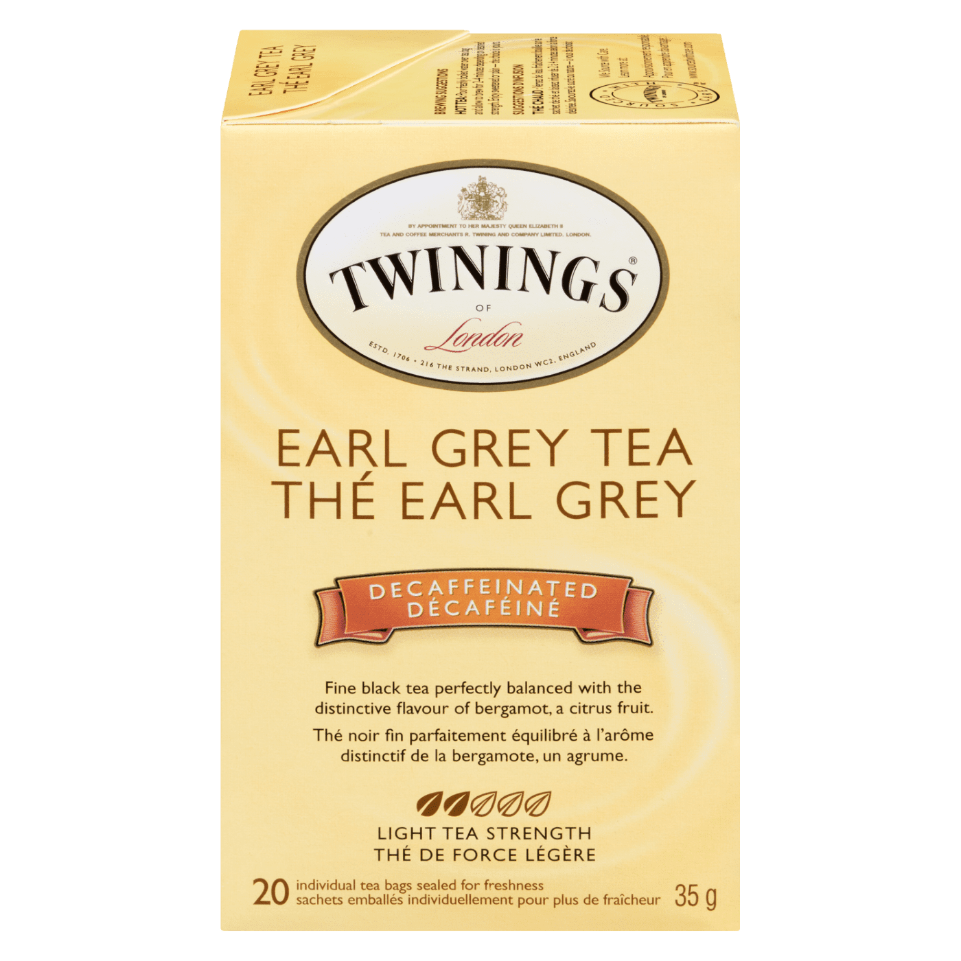 Twinings Earl Grey Decaffeinated Tea