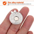 thumbnail image 2 of LOVEVER 2 Pcs Golf Hat Clip Exquisite Carving Clips Ball Markers Balls Fine Magnetic Tool, 2 of 6