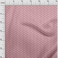 thumbnail image 3 of oneOone Velvet Pink Fabric Geometric Sewing Craft Projects Fabric Prints By Yard 58 Inch Wide, 3 of 4