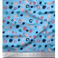 thumbnail image 1 of Soimoi Rayon Fabric Brush Stroke Abstract Print Sewing Fabric Yard 56 Inch Wide, 1 of 3