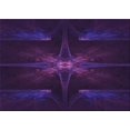 thumbnail image 1 of Ahgly Company Machine Washable Indoor Rectangle Transitional Deep Purple Area Rugs, 2' x 5', 1 of 7