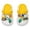 Yellow, variant on QHFBli Toddler Clogs Boys Girls Little Kids Slip on Slides Sandals Children Summer Beach Pool Outdoor Water Shoes Shower Slippers Pink 4.5-5Years