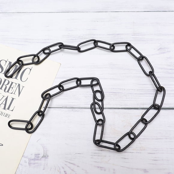 Raindrops Fixture Chain Iron Chain Black Decorative Chain 1Pcs