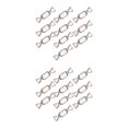 thumbnail image 4 of relayinert Candy Shaped Mini Necklace Organizer Earrings Necklace Storage Transparent 10 Pcs 2Set, 4 of 6