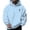Blue2, variant on LUOGENLI Hoodies for Men Zip up Navy Blue Mens Fashion Casual Letter Part Print Hooded Pullover Long Sleeve Hooded Sweater Tops Hoodies for Men Carhartt Dark Blue Purple Size M