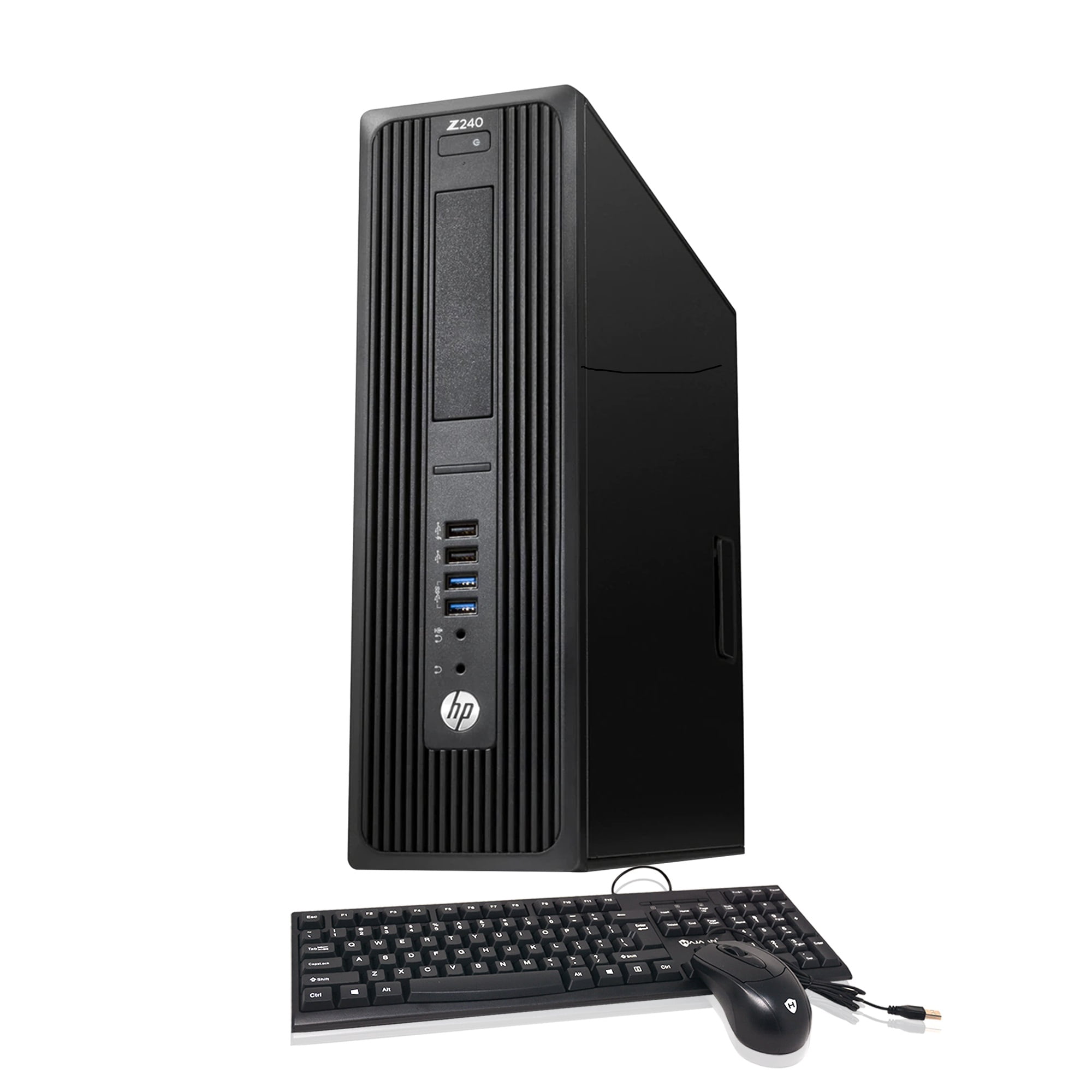 AXOII Desktop PC – Intel Core i5 Processor upto 4.0 GHz 16GB DDR4 RAM 128SSD WiFi Bluetooth Windows 11 Pro RGB Gaming Keyboard Mouse Refurbished