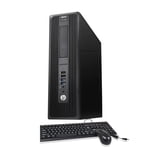 HP Workstation Z240 SFF Desktop PC Computer Core i5 6th Gen 8GB 256 GB SSD Windows 10 Pro, Power cord, Keyboard, Mouse, WiFi Refurbished