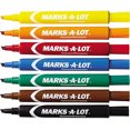 thumbnail image 4 of Marqueur Permanent de Style Bureau, Pointe Biseautée, Jaune, Douzaine Marks-A-Lot Grand, 4 of 6