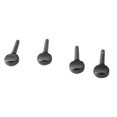 thumbnail image 1 of 4Pcs Violin Tuning Peg Portable Fine Appearance Wood Violin Peg Replacement Black, 1 of 8