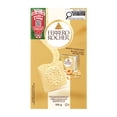 thumbnail image 1 of FERRERO ROCHER, 10 Individually Wrapped, Premium Hazelnut White Chocolate Squares, 1 of 10