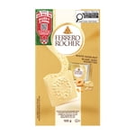 FERRERO ROCHER, 10 Individually Wrapped, Premium Hazelnut White Chocolate Squares