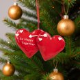 thumbnail image 3 of Roman 4.25 Pouces Amoureux "Si Heureux Ensemble" Cœurs Ornement de Noël, 3 of 6
