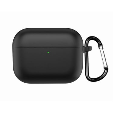 GadgetCom Étui de Remplacement Compatible avec Apple AirPods Pro 3, Étui en Silicone Antichoc pour Écouteurs avec Mousqueton