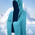 thumbnail image 3 of Wweixi Adjustable Swim Poncho Towel Lightweight And Portable Beach Robe Durable Sun Protection Cape Surf Fluorescent green, 3 of 6