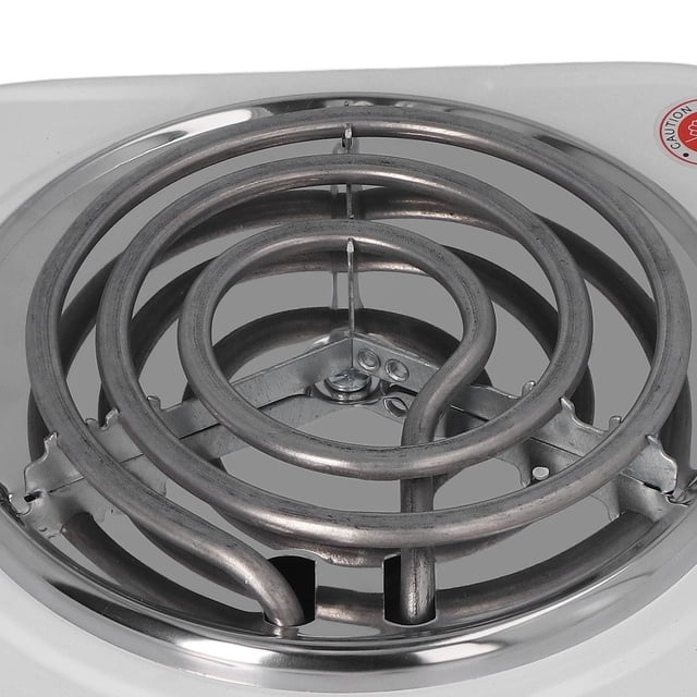Réchaud Électrique, Réchaud Électrique 500 W Compact pour Table de Cuisson Électrique, Réchaud Électrique Simple Compact et Léger