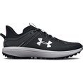 thumbnail image 3 of Under Armour Soulier de Baseball à Gazon Bas pour Homme, (002) Noir/blanc/blanc, 9, 3 of 5