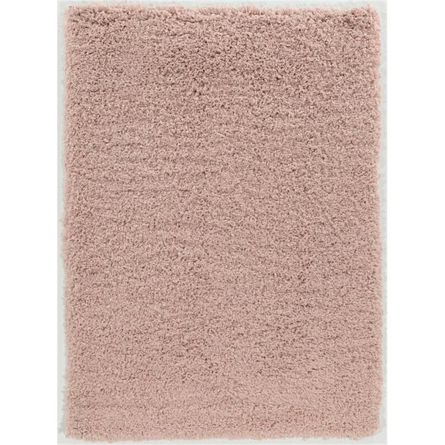 Riverbay Furniture 8' x 10' Shag Area Rug in Blush