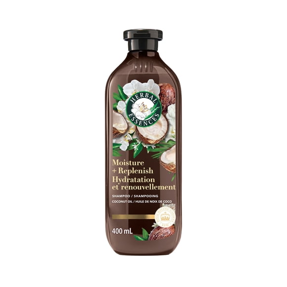 Herbal Essences Moisture + Replenish Coconut Sulfate Free Shampoo, 400ml