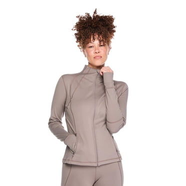 Veste de performance zippée sur la longueur Athletic Works pour femmes