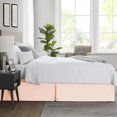 thumbnail image 2 of SGI Bedding 16 Inch Pleated Bed Skirt | Microfiber Bed Skirt | Fade Resistant, Wrinkle Free, Anti-static, Decorative, Extra Storage Space, Clutter-Free | Olympic Queen, Peach, 2 of 6