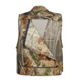 thumbnail image 5 of LUXUR Mens With Multiple Pockets Cargo Jacket Fishing Climbing Utility Vests Desert M, 5 of 5