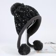 thumbnail image 4 of ORUYROP Bonnet d'Hiver Épais pour Femmes avec Cache-Oreilles de Ski à Double Couche, 4 of 6