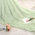 thumbnail image 2 of Soft Warm Shaggy Faux Throw Blanket Sofa Double Bed Blanket, 2 of 9
