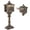 Bronze, variant on Costway Retro Cast Aluminum Mailbox Lockable Security Postal Letter Box withBaffle Door