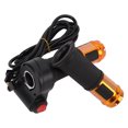 thumbnail image 2 of Electric Bike Throttle Handle, Wide Compatibility 6 Core Electric Bike Throttle Handle  for Electric Bicycle Gold,Silver,Blue,Red, 2 of 7