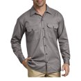 thumbnail image 4 of Dickies Mens Long-Sleeve Work Shirt, 3X, Silver, 4 of 5