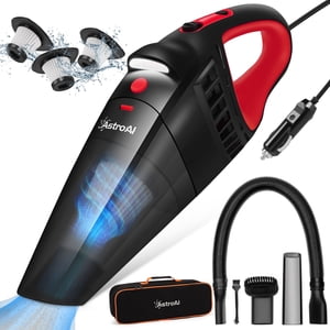 AstroAI Aspirateur de voiture, Aspirateurs portatifs Cyclone portable, Dustbuster Nettoyeur rapide pour la maison, Nettoyage de voiture