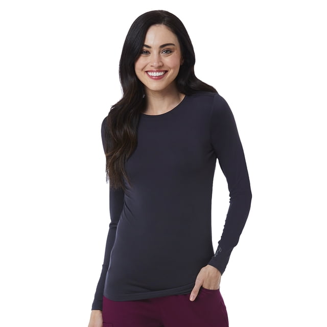 Maevn Women's Basic Long Sleeve Underscrub Tee (Free Shipping)
