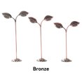 thumbnail image 4 of maskred 3 Pieces Metal Earring Display Stand Solid Color Stylish Replacement Home Shop Eardrop Ear Stud Pendant Base Holder Bronze, 4 of 8