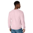 thumbnail image 2 of Hanes Mens EcoSmart Fleece Crewneck Sweatshirt, XL, Pale Pink, 2 of 7