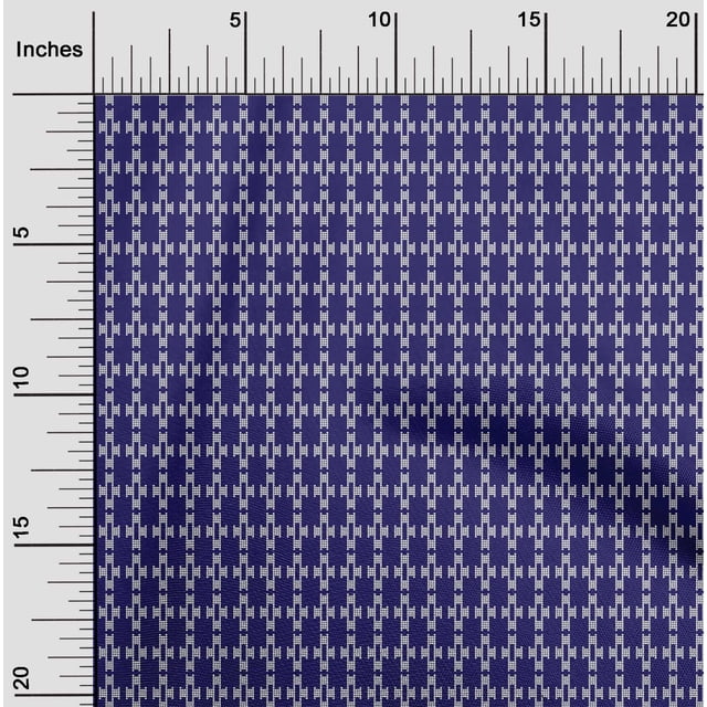 oneOone Cotton Silk Fabric Stripe & Geometric Kasuri Printed Craft Fabric BTY 42 Inch Wide