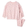 thumbnail image 1 of George Toddler Girls' Two Piece Sweatshirt Set, 1 of 2