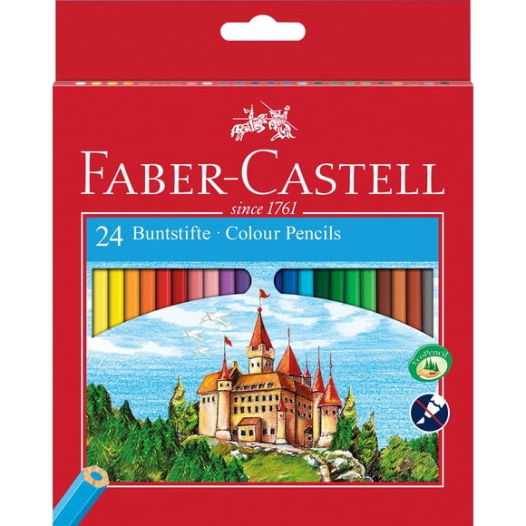 Faber-Castell 24-Colour Eco-Pencils