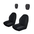 thumbnail image 1 of Sports Licensing Solutions, LLC Nebraska 2-pc Vinyl Car Mats 17"x27", 1 of 2