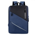 thumbnail image 1 of Qocolhg Travel Laptop Backpack, Business Anti Theft Slim Sturdy Laptops Backpack with USB Charging Port, Water Resistant College School Computer Bag Gift for Men & Women Fits 15.6 Inch Notebook, 1 of 6