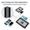 thumbnail image 4 of Lksixu 6 USB Smart Fast Charger 6A Multi-port USB Cylindrical Charger,applicable To Android And IOS Mobile Phones, MP3/MP4, Cameras, Tablets,etc. Fast Charging Socket fast charging socket Electronics, 4 of 7