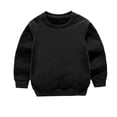 thumbnail image 4 of MeetoTime Girls Boys 2 Piece Outfit Basic Pullover Sweatshirt and Jogging Pants Cotton Set for Toddler Kids, 4 of 4