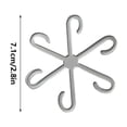 thumbnail image 2 of HHSFEIFUUU Support pour Racines de Potager de Jardin, Pince Porte-Racines 12x10,6x0,3 cm, 2 of 6