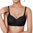 thumbnail image 4 of MIASHUI Bras for Women Comfortable and Transparent Shoulder Strap Cordless Backless Spongeless, 4 of 4