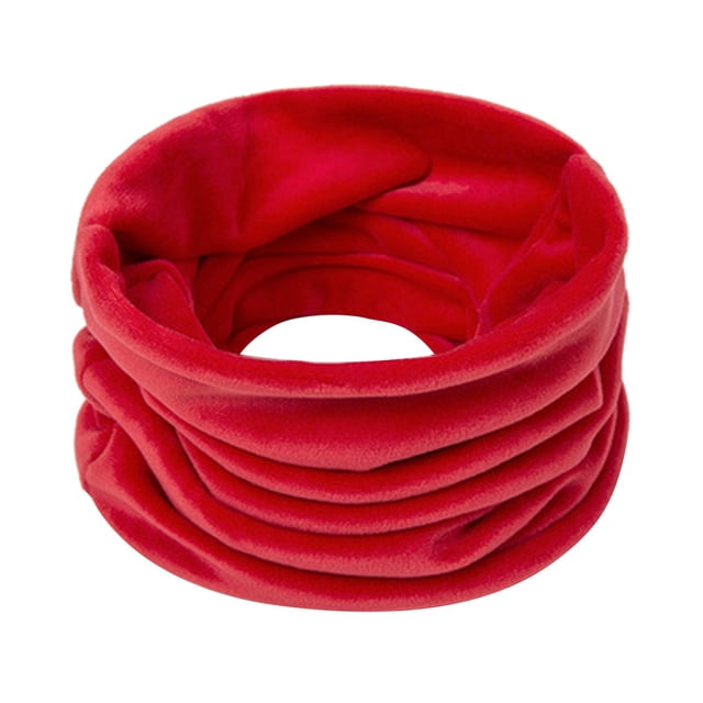 Winter Ski Neck Protector Female Autumn and Winter Gold Velvet Windproof Neck Protector Neck Scarf Thickened Windproof Collar Scarf