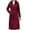 Style3-Wine winter coats for women, variant on Mceream Women Winter Jacket X-Long Thicken Down Coat with Hooded Straight Elegant Outerwear Female Fashion Parkas Plus Size Outwear Chaqueta Acolchada Para Mujer Red XL