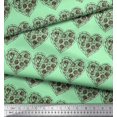 thumbnail image 3 of Soimoi Rayon Fabric Pizza Food Printed Craft Fabric by the Yard 56 Inch Wide, 3 of 3
