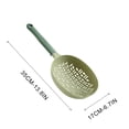 thumbnail image 2 of TopLLC Kitchen Accessories, Kitchen Essentials, Kitchen Tools Kitchen Silica Gel Big Colander Kitchen Large Lo Mein Big Colander Household Long Handle Round Strainer Drain spoon, 2 of 8