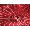 thumbnail image 1 of Ahgly Company Tapis d'Intérieur Rectangulaires Transitionnels Rouges Lavables à la Machine, 2 Pieds x 3 Pieds, 1 of 7