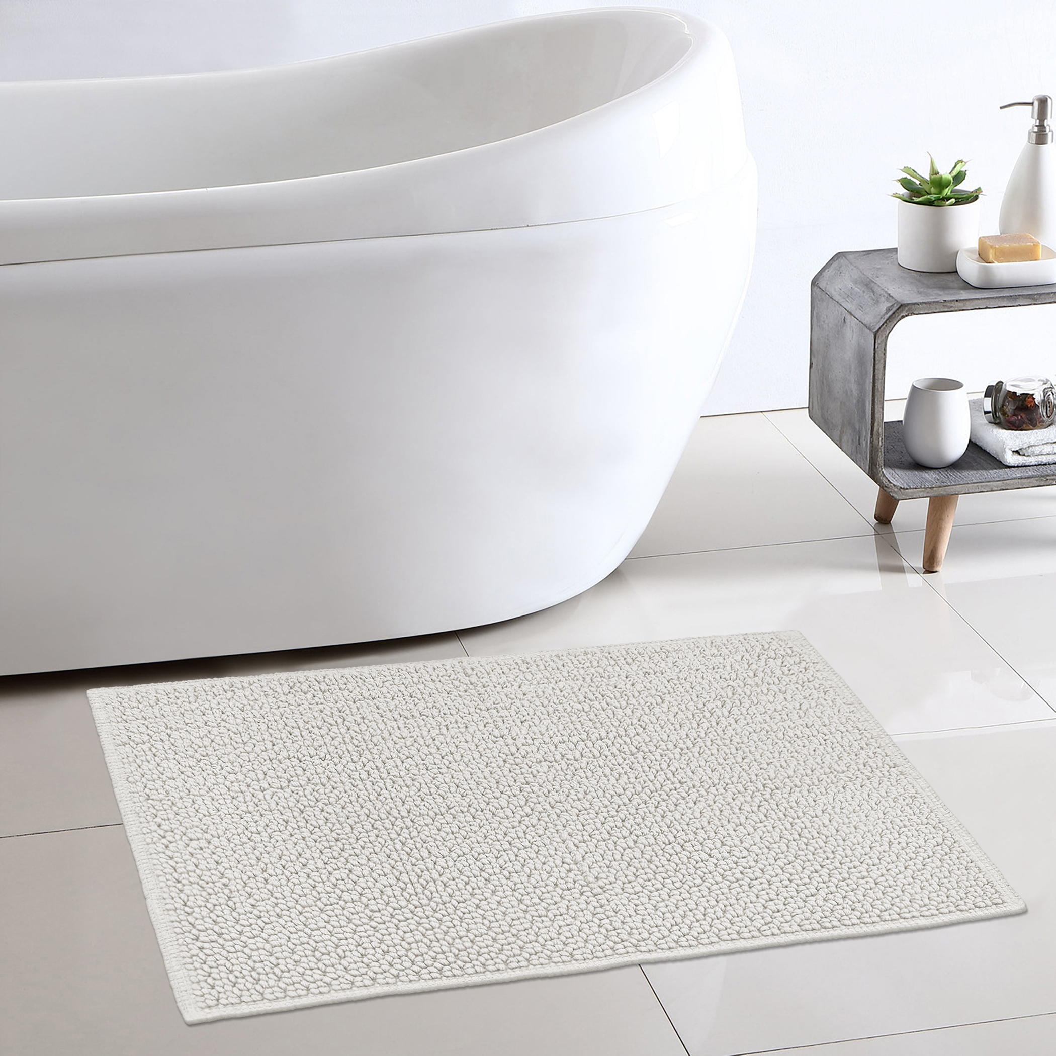 Tapis de bain doux bouclé Signature Better Homes & Gardens, Vanilla Dream, 20" x 34"